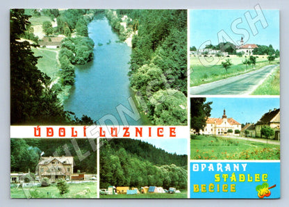 Pohlednice Údolí Lužnice a okolí, Opařany, Stádlec (TP2107)