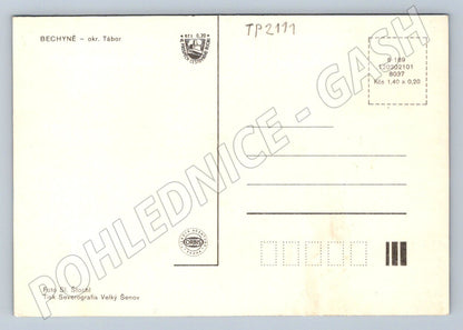 Pohlednice Bechyně více pohledů (TP2111)
