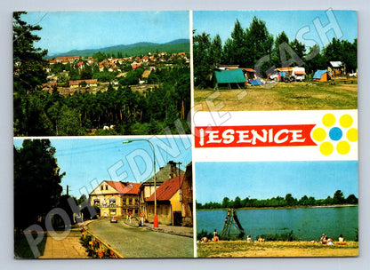 Pohlednice Jesenice celkový pohled 1968 (TP2112)