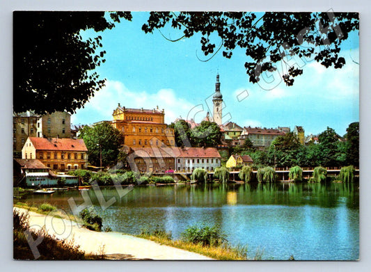 Pohlednice Tábor celkový pohled přes Jordán (TP2115)