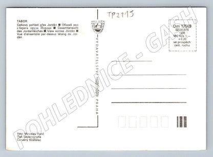 Pohlednice Tábor celkový pohled přes Jordán (TP2115)