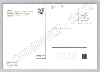 Pohlednice Tábor více záběrů Jordán radnice (TP2117)