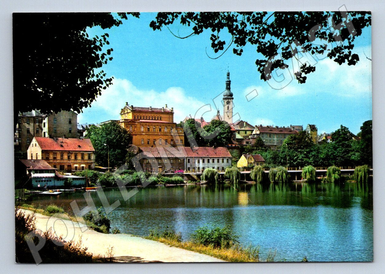 Pohlednice Tábor celkový pohled přes Jordán 1979 (TP2119)