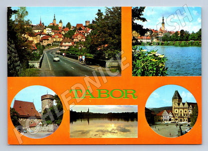Pohlednice Tábor koláž památky a krajina (TP2125)