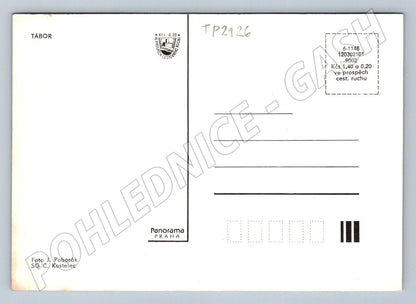 Pohlednice Tábor různé pohledy (TP2126)