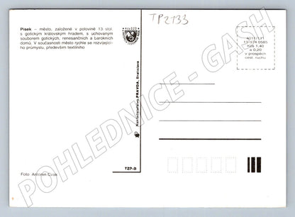 Pohlednice Písek koláž pohledů (TP2133)