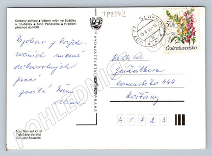 Pohlednice Varnsdorf památky hraniční přechod 1990 (TP2142)