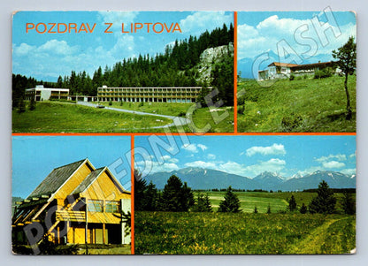 Pohlednice Slovensko Liptov Nízké a Vysoké Tatry (TP2158)