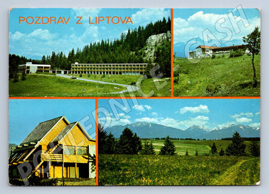 Pohlednice Slovensko Liptov Nízké a Vysoké Tatry (TP2158)