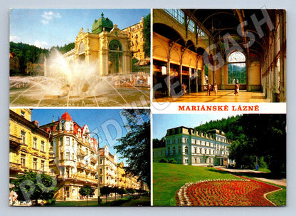 Pohlednice Mariánské Lázně pohledy 1973 (TP2162)