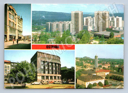 Pohlednice Ostrava město a sídliště 1991 (TP2164)