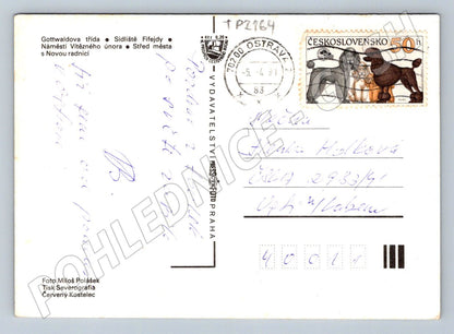 Pohlednice Ostrava město a sídliště 1991 (TP2164)