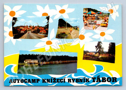 Pohlednice Tábor Autocamp Knížecí rybník (TP2167)