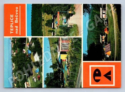 Pohlednice Teplice nad Bečvou autocamping (TP2169)