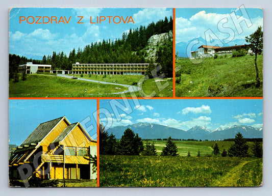 Pohlednice Slovensko Liptov horské motivy (TP2170)