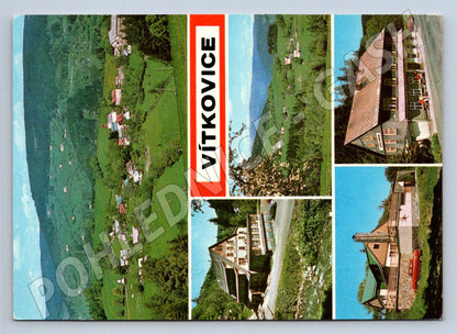 Pohlednice Vítkovice Krkonoše koláž (TP2176)