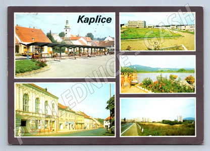 Pohlednice Kaplice vícepohledová 1978 (TP2179)
