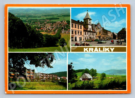 Pohlednice Králiky různé pohledy (TP2184)