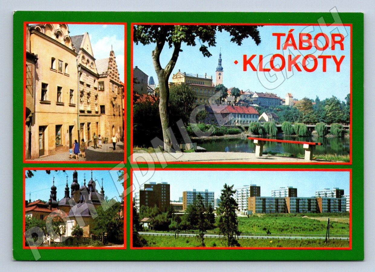 Pohlednice Tábor Klokoty více pohledů (TP2186)