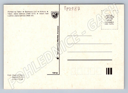 Pohlednice Tábor a okolí multi-pohled (TP2187)