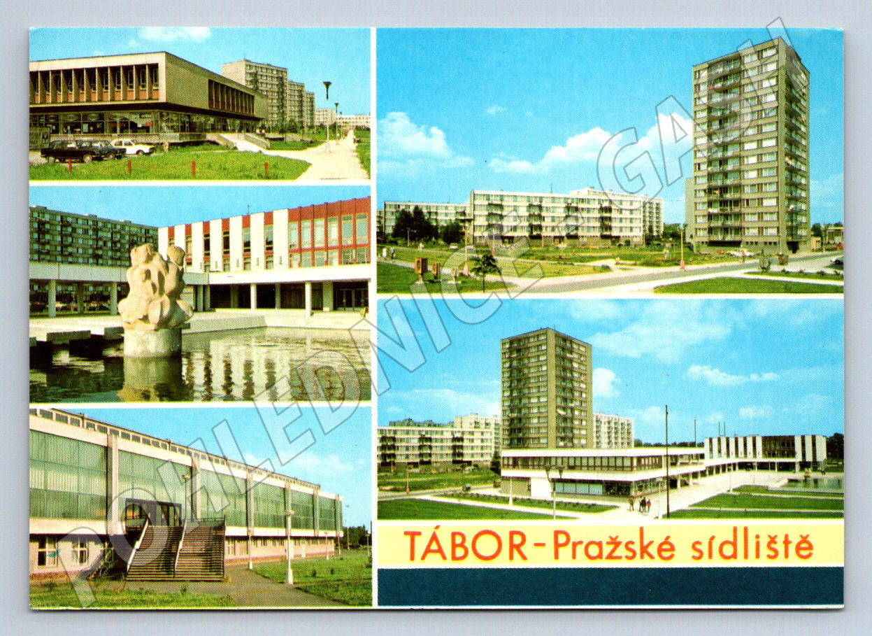 Pohlednice Tábor Pražské sídliště (TP2188)