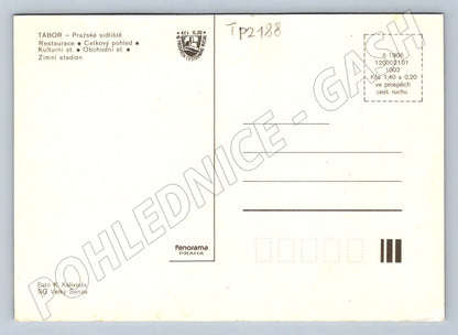 Pohlednice Tábor Pražské sídliště (TP2188)