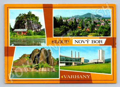 Pohlednice Sloup Nový Bor Varhany 1981 (TP2192)