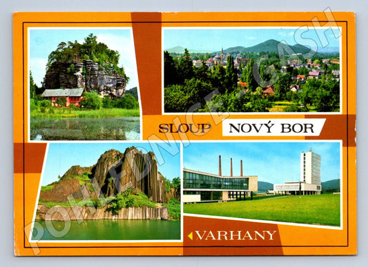 Pohlednice Sloup Nový Bor Varhany 1981 (TP2192)