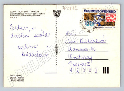 Pohlednice Sloup Nový Bor Varhany 1981 (TP2192)
