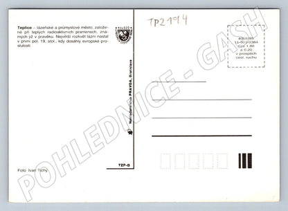 Pohlednice Teplice město a zámek (TP2194)