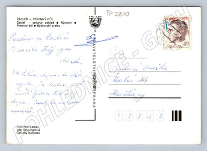 Pohlednice Žacléř Prkenný Důl Rýchory 1941 (TP2200)