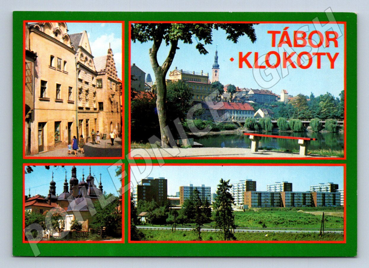 Pohlednice Tábor Klokoty vícepohledová (TP2201)