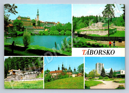 Pohlednice Táborsko koláž (TP2202)