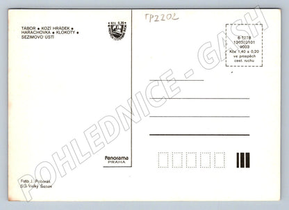 Pohlednice Táborsko koláž (TP2202)
