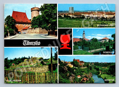 Pohlednice Táborsko multi-view (TP2203)