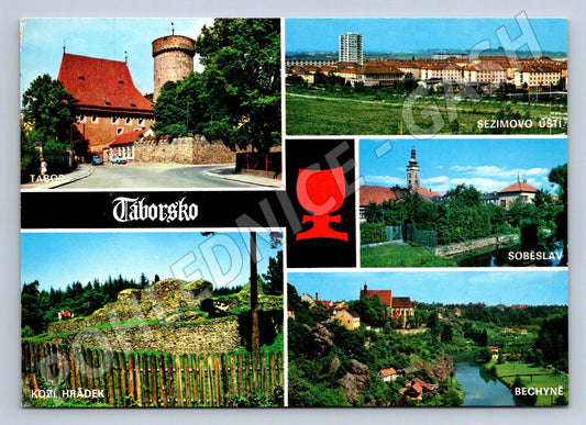 Pohlednice Táborsko multi-view (TP2203)