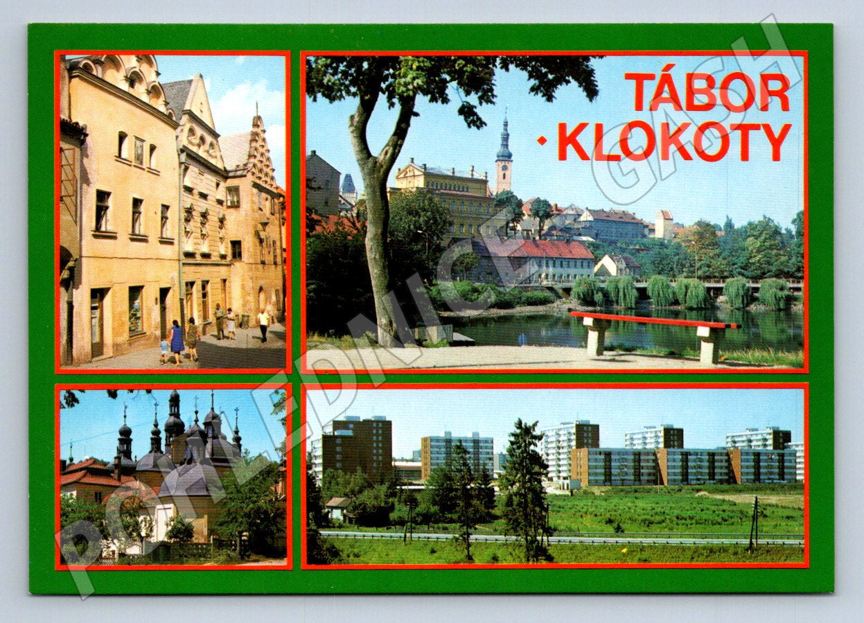Pohlednice Tábor Klokoty vícepohledová (TP2204)