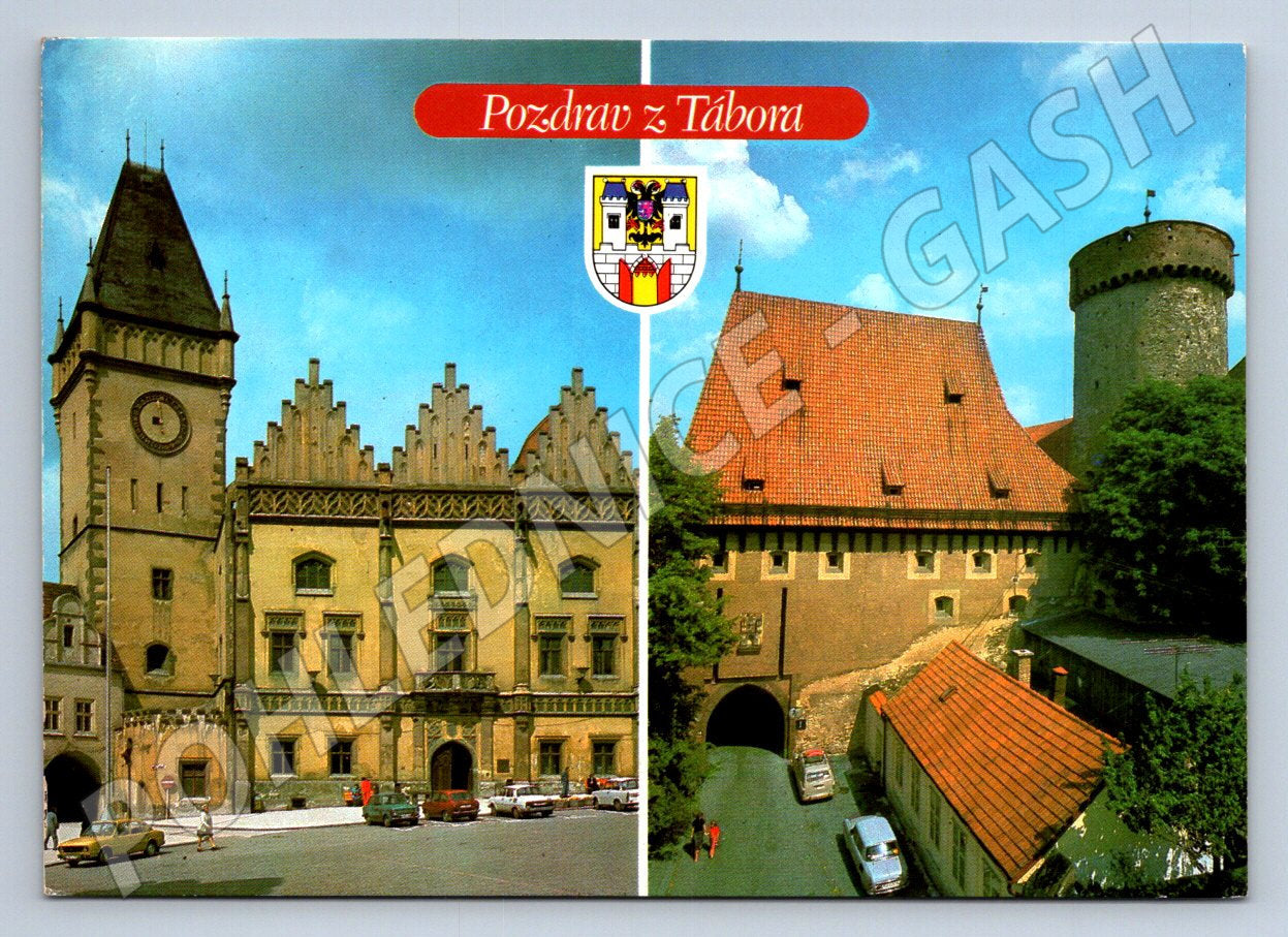 Pohlednice Tábor Historická radnice Hrad Kotnov (TP2207)