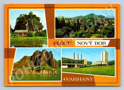 Pohlednice Sloup Nový Bor Varhany 1972 (TP2215)
