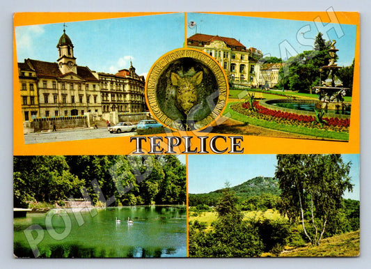 Pohlednice Teplice různé motivy 1973 (TP2217)