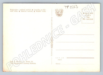 Pohlednice Krupka-Bohosudov lanovka 1975 (TP2223)