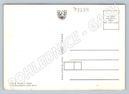 Pohlednice Bílina koláž pamětihodností (TP2224)