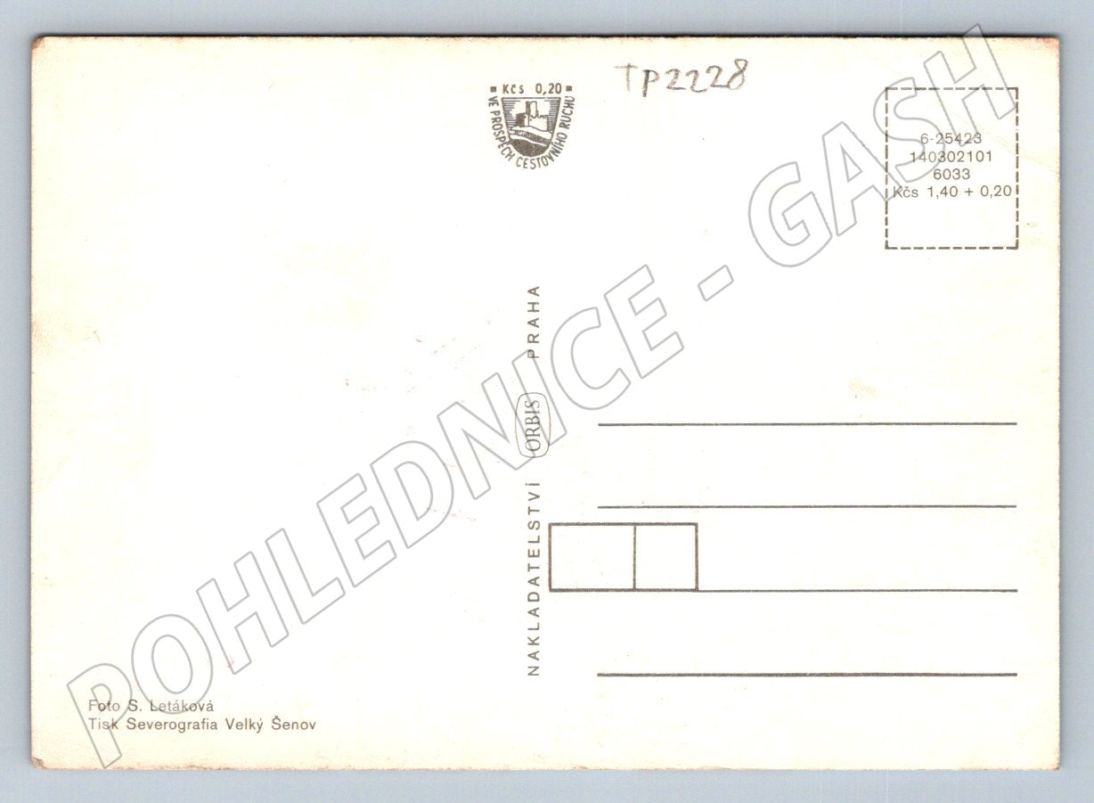 Pohlednice Bílina různé pohledy (TP2228)