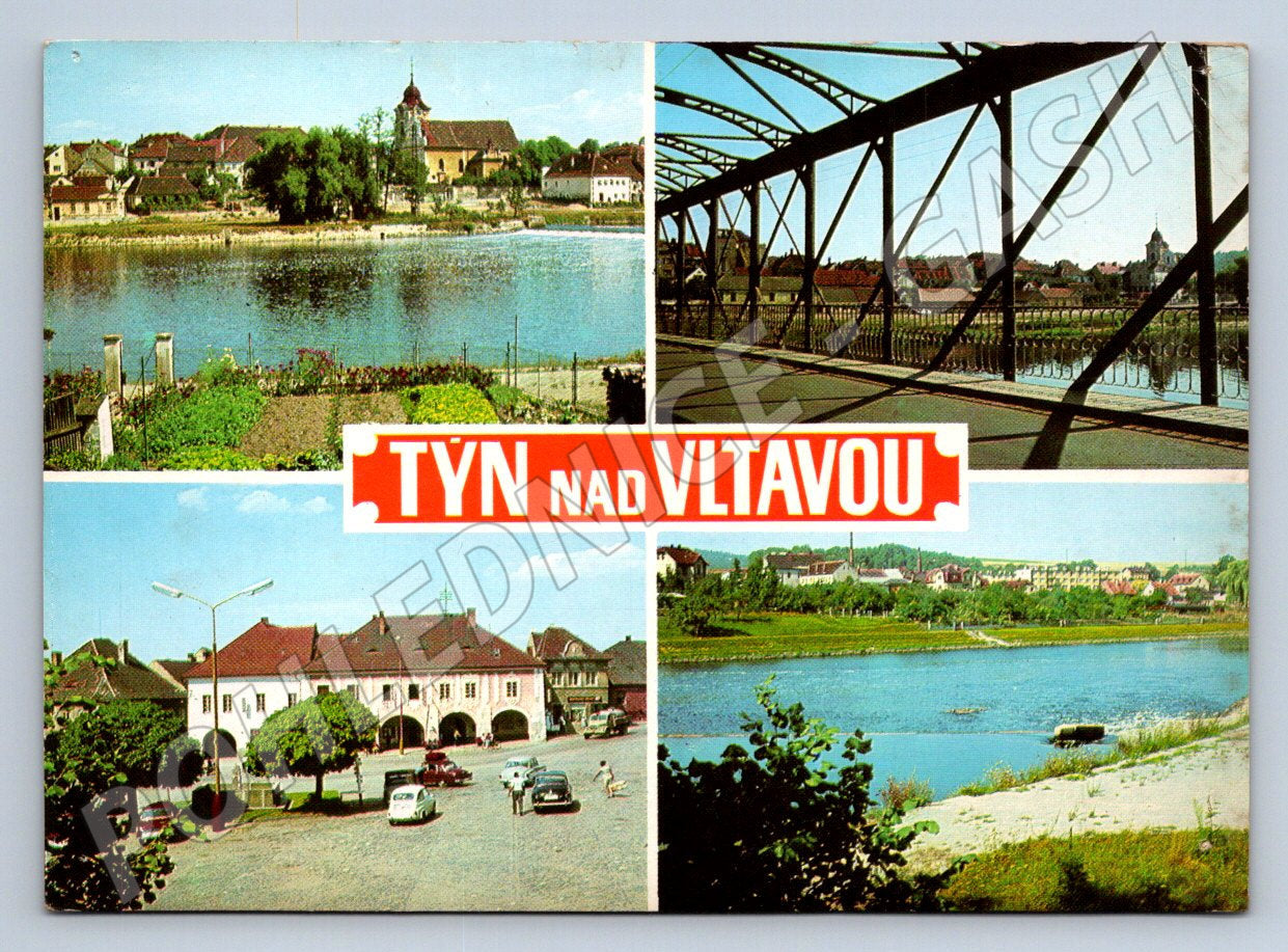 Pohlednice Týn nad Vltavou více pohledů (TP2230)