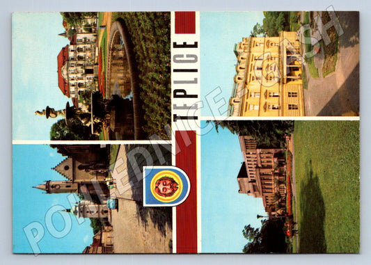 Pohlednice Teplice více pohledů (TP2232)