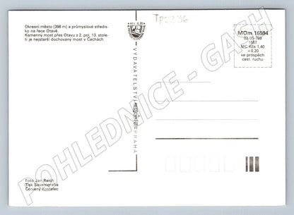Pohlednice Písek více pohledů (TP2236)