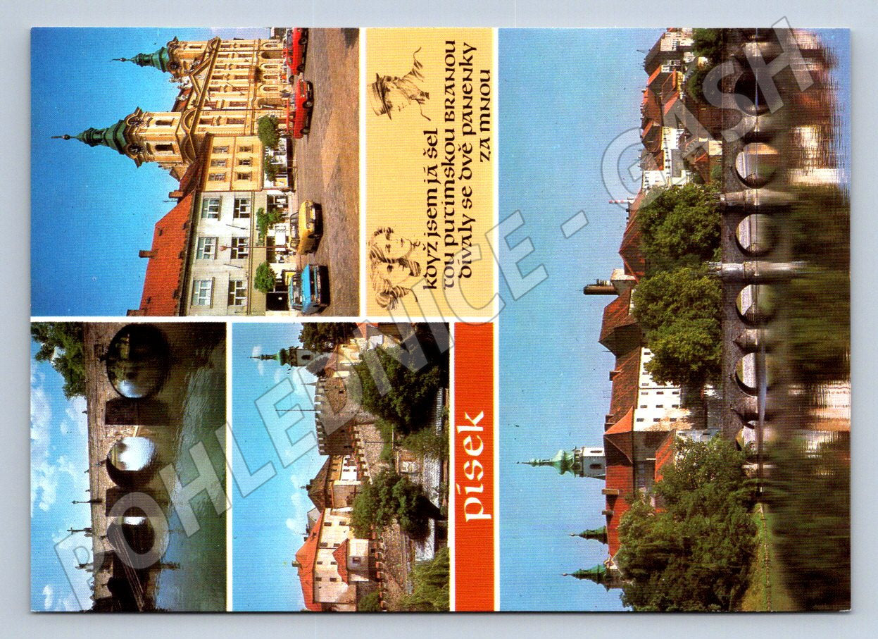 Pohlednice Písek město památky (TP2237)