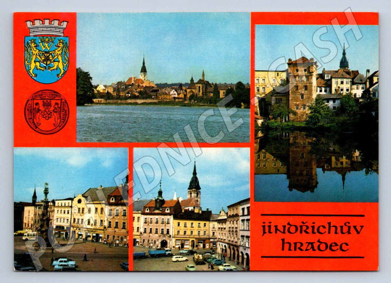 Pohlednice Jindřichův Hradec více pohledů (TP2243)