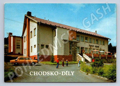 Pohlednice Chodsko Díly Hotel Sádek 1969 (TP2255)
