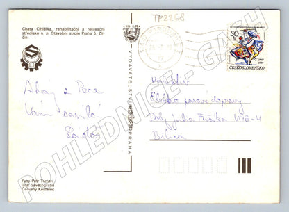 Pohlednice Krkonoše Cihlářská bouda 1993 (TP2268)